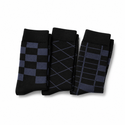 Florence Bamboo Boys Pattern Sock Set – 3 Pack (Style 178)