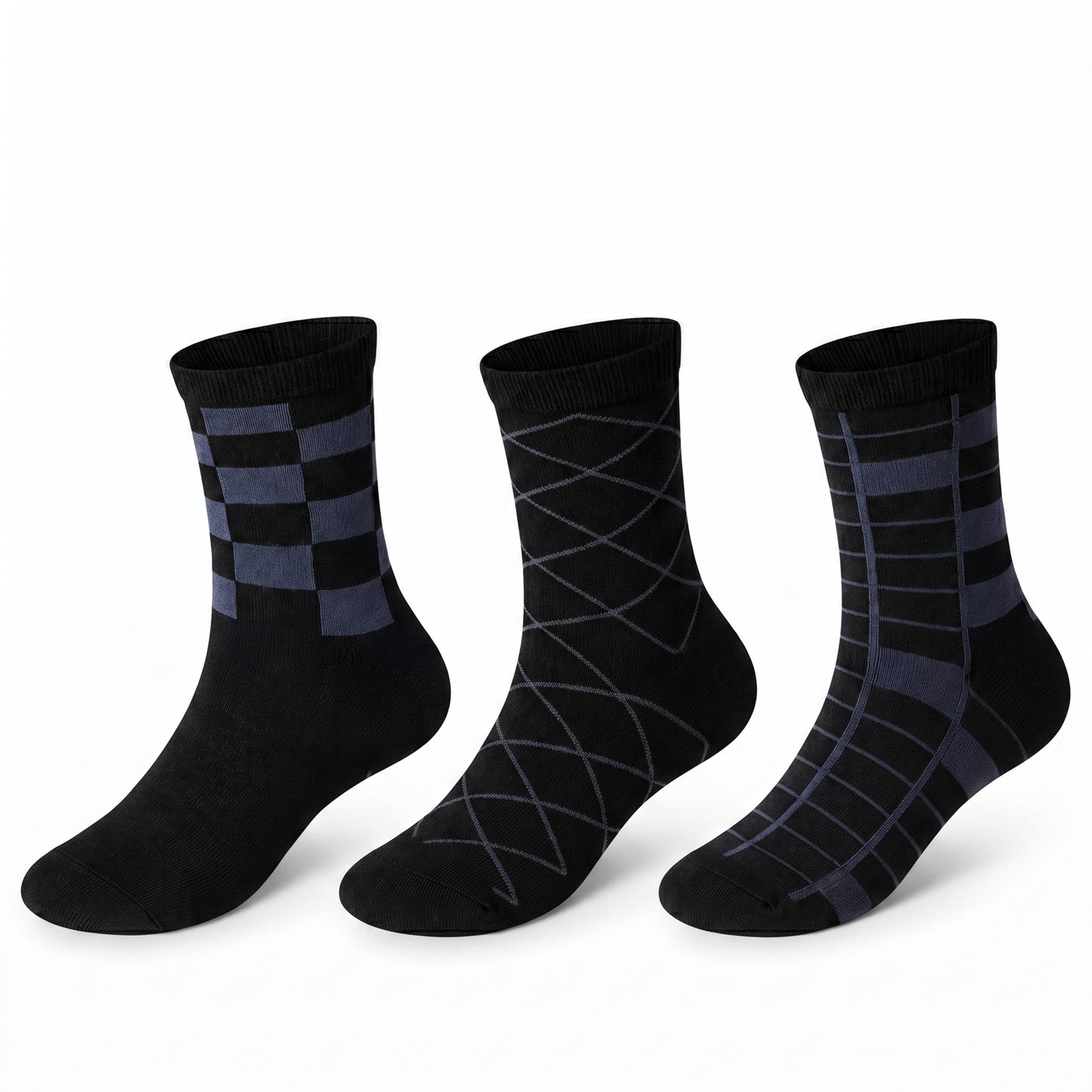 Florence Bamboo Boys Pattern Sock Set – 3 Pack (Style 178)
