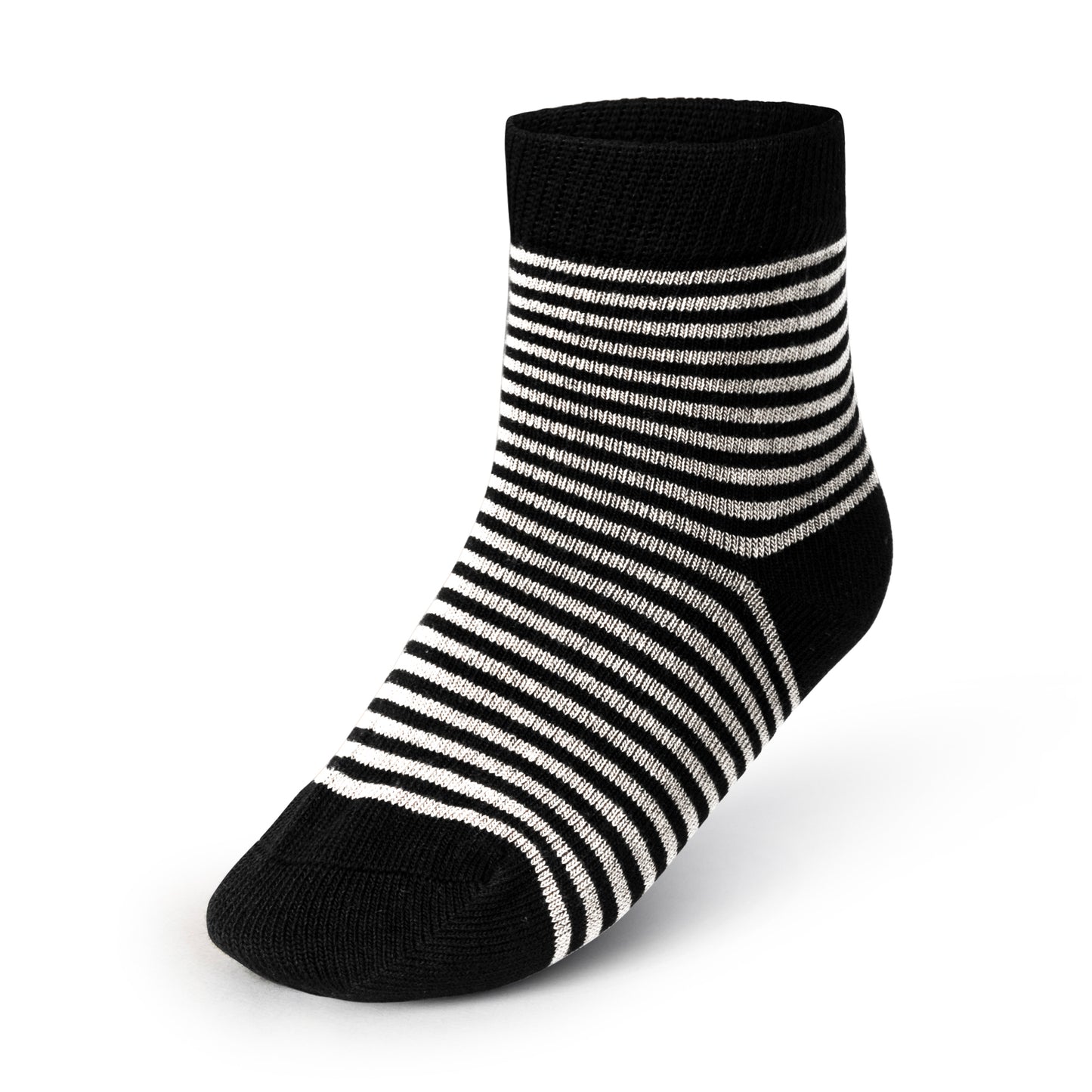 Florence Bamboo Striped Crew Socks (Style 179S)