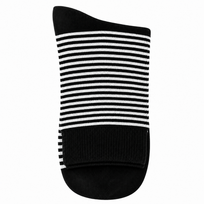 Florence Bamboo Striped Crew Socks (Style 179S)