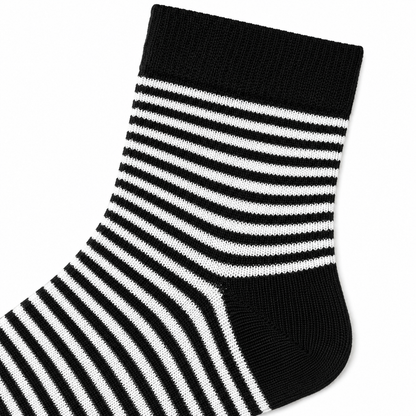 Florence Bamboo Striped Crew Socks (Style 179S)
