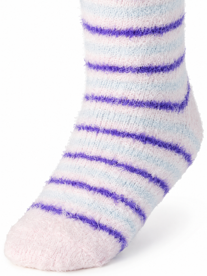 Florence Girls Fuzzy Fleece Socks (Style 310)