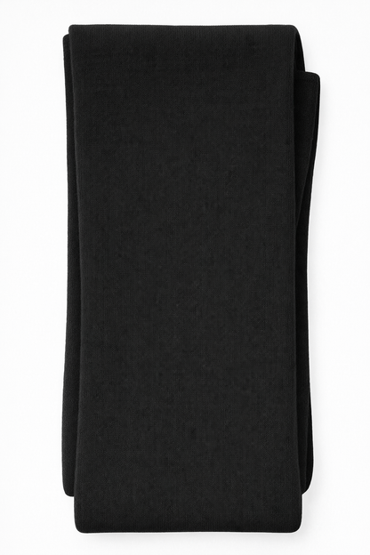 Butterfly Side Design Kids Tights (Style 366) - black