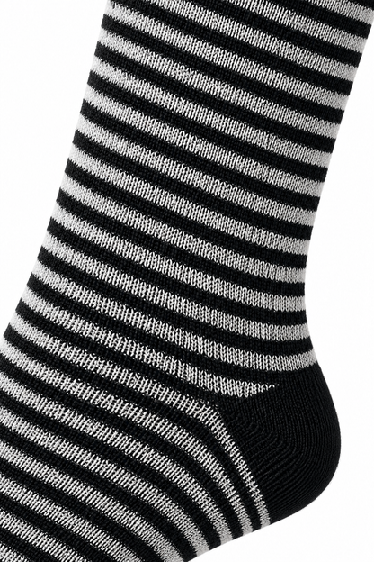 Florence Bamboo Striped Knee Socks (Style 379S)