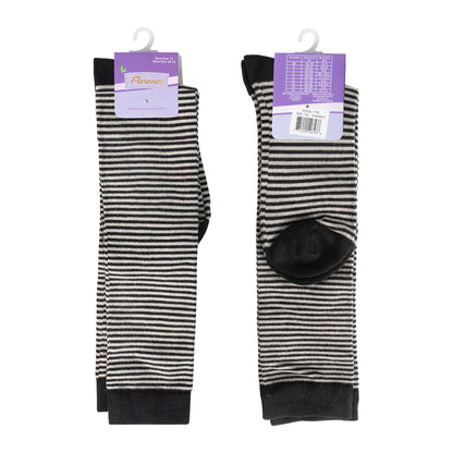 Florence Bamboo Striped Knee Socks (Style 379S)