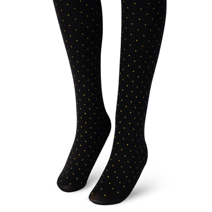 Florence Girls Pattern Tights – Lurex Dot (Style 1142)