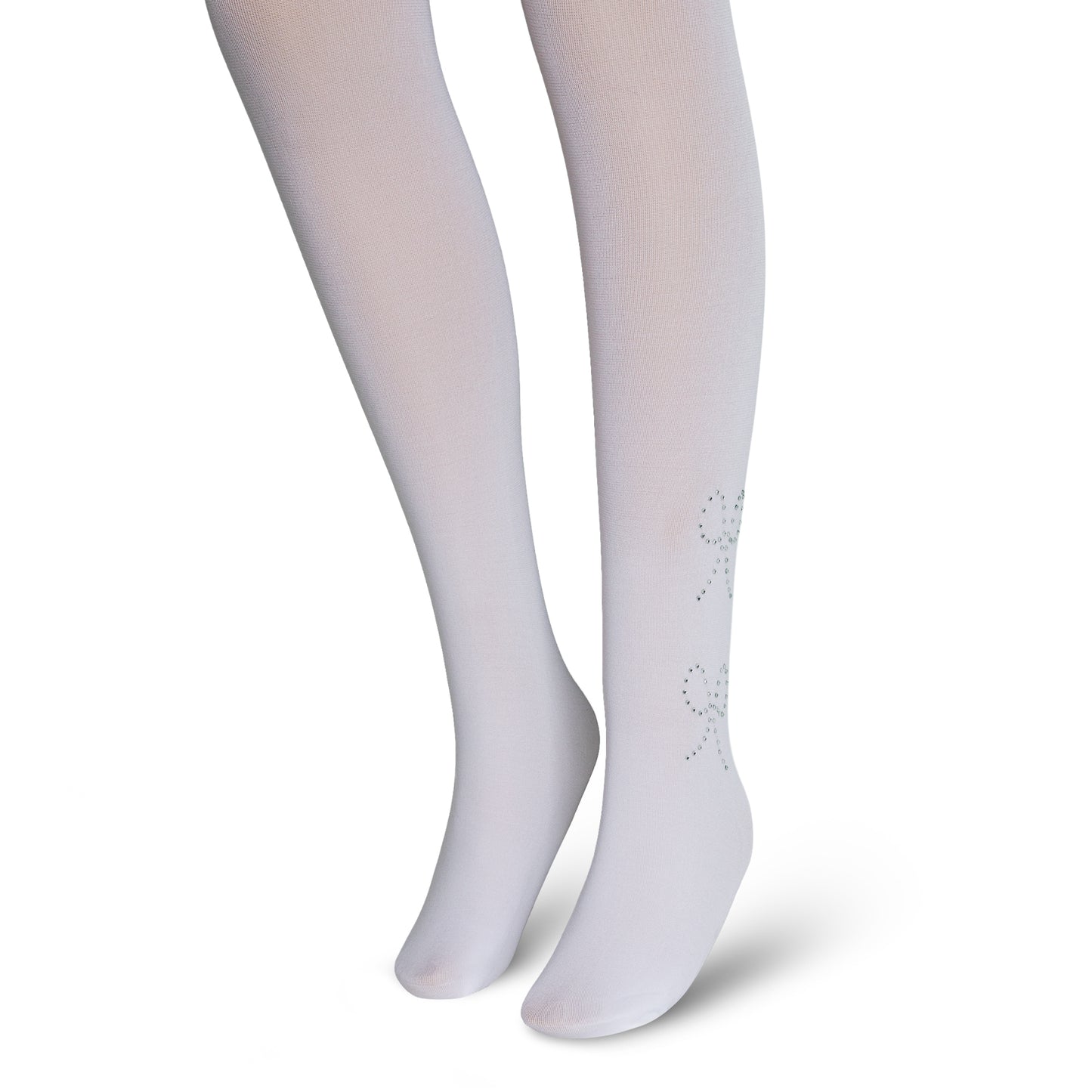 Florence Girls Pattern Tights – Rhinestone (Style 1135)