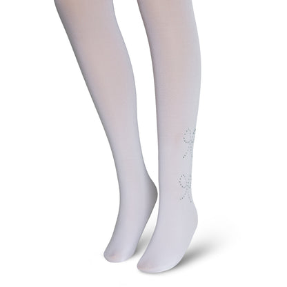 Florence Girls Pattern Tights – Rhinestone (Style 1135)