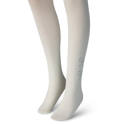Florence Girls Pattern Tights – Rhinestone (Style 1135)