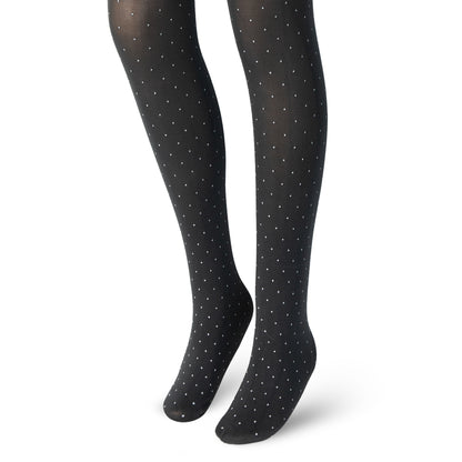 Florence Girls Pattern Tights – Lurex Dot (Style 1142)