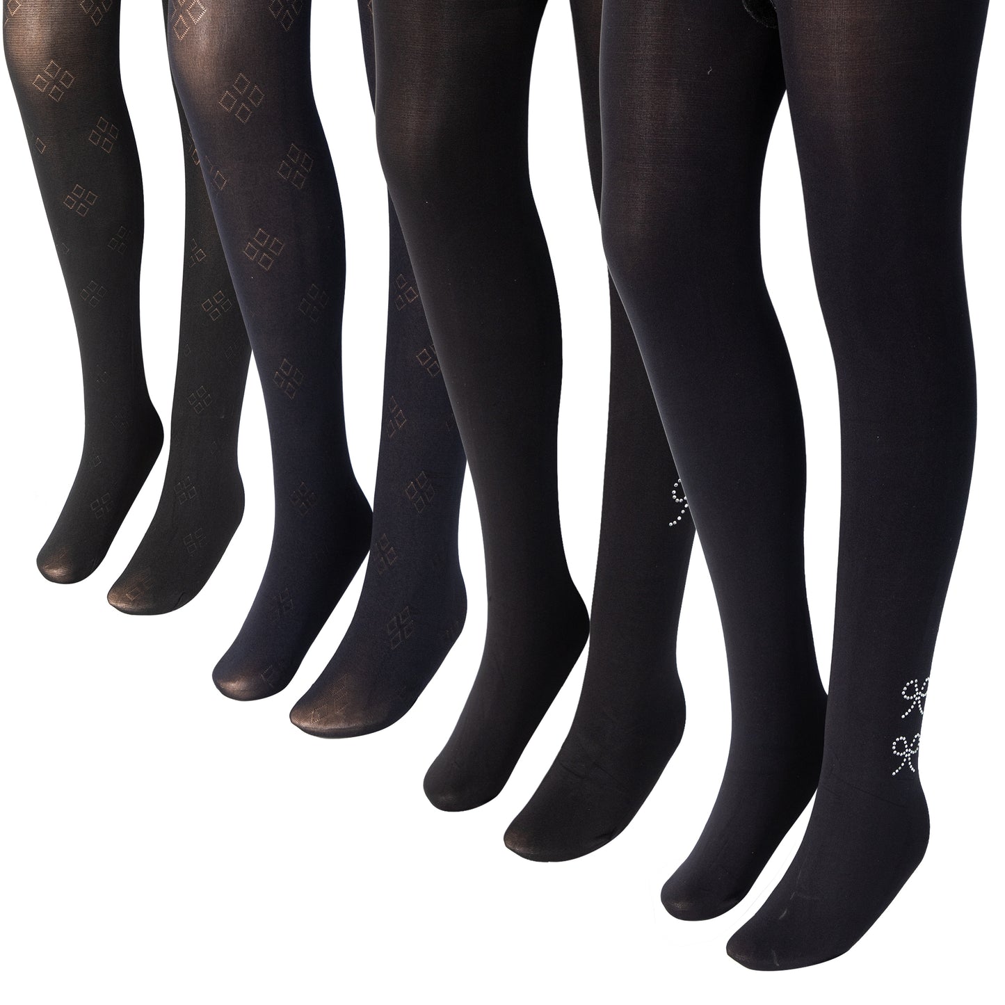 Florence Girls Pattern Tights – Lurex Dot (Style 1142)