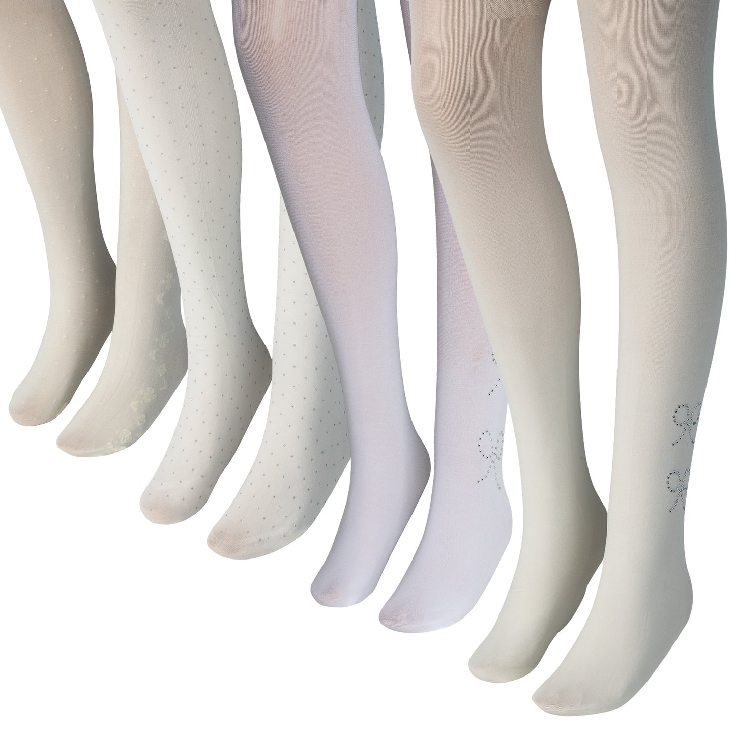 Florence Girls Pattern Tights – Lurex Dot (Style 1142)
